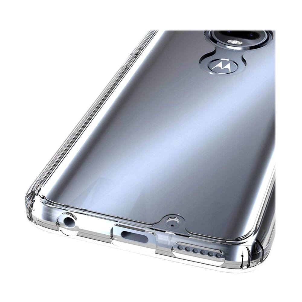 Alt View 14. SaharaCase - Crystal Series Case for Motorola Moto G7 - Clear.