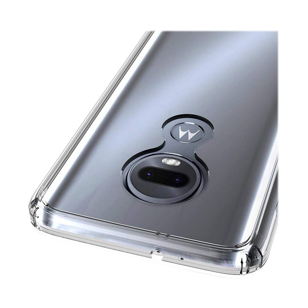Alt View 15. SaharaCase - Crystal Series Case for Motorola Moto G7 - Clear.