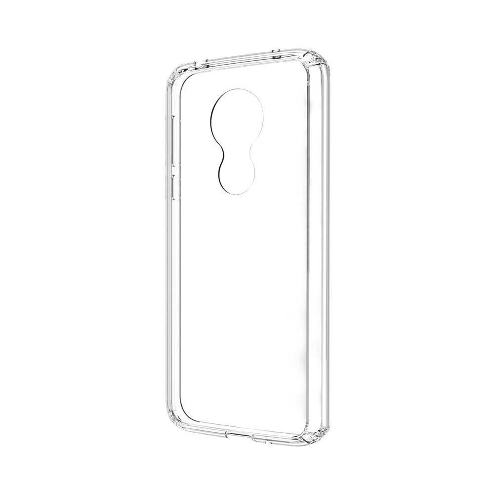 Angle. SaharaCase - Crystal Series Case for Motorola Moto G7 Power - Clear.