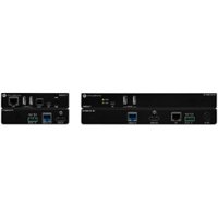 Atlona - Video/Audio/Infrared/USB/Serial/Network Extender - Black - Front_Zoom