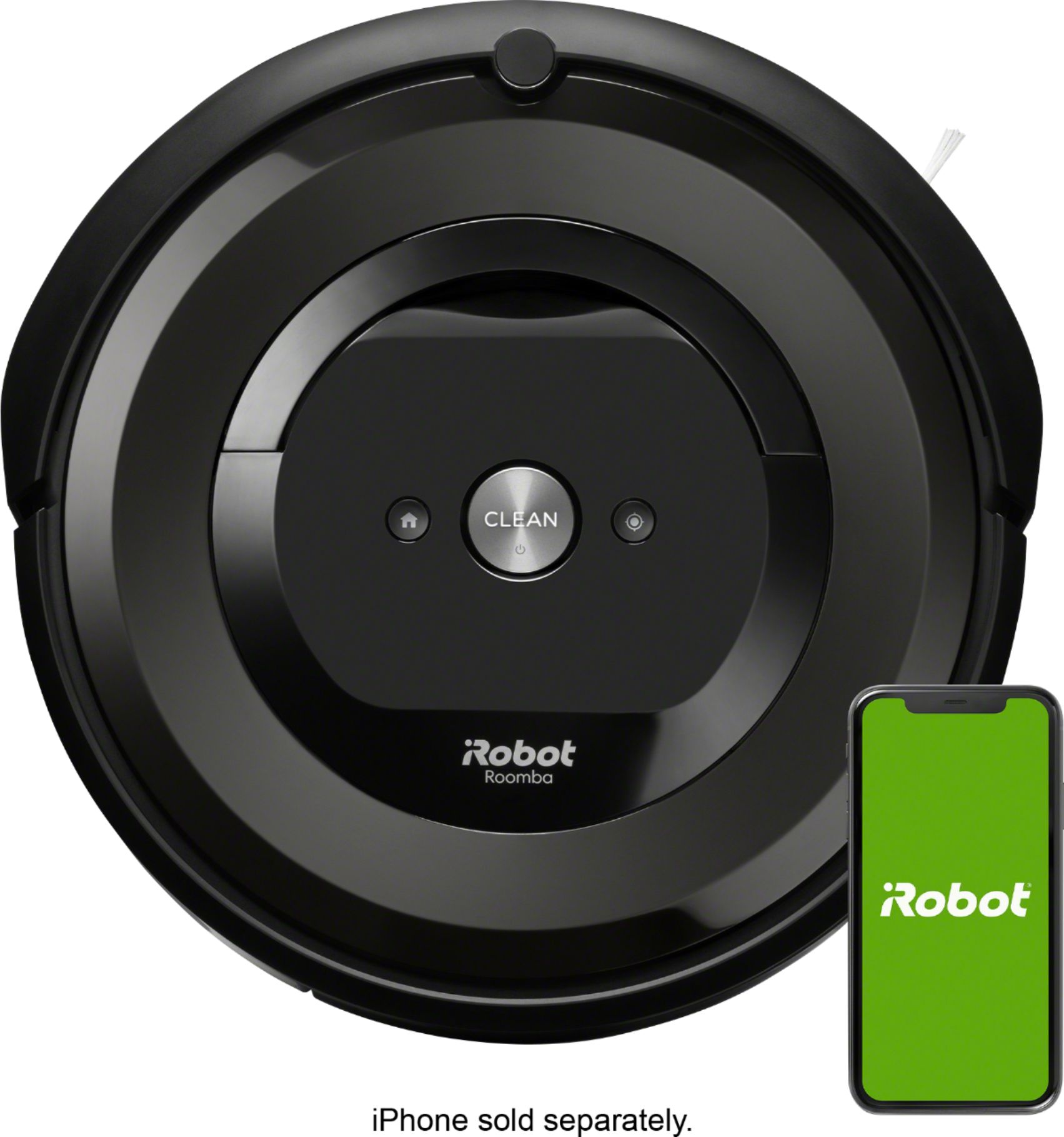 iRobot - Roomba e5 Wi-Fi Connected Robot Vacuum - Charcoal