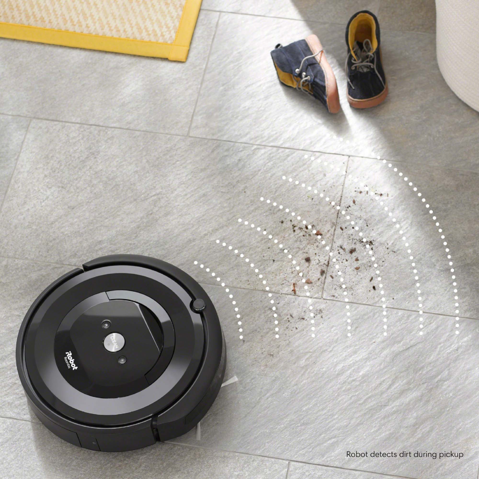 Best Buy: iRobot Roomba e5 Wi-Fi Connected Robot Vacuum Charcoal 