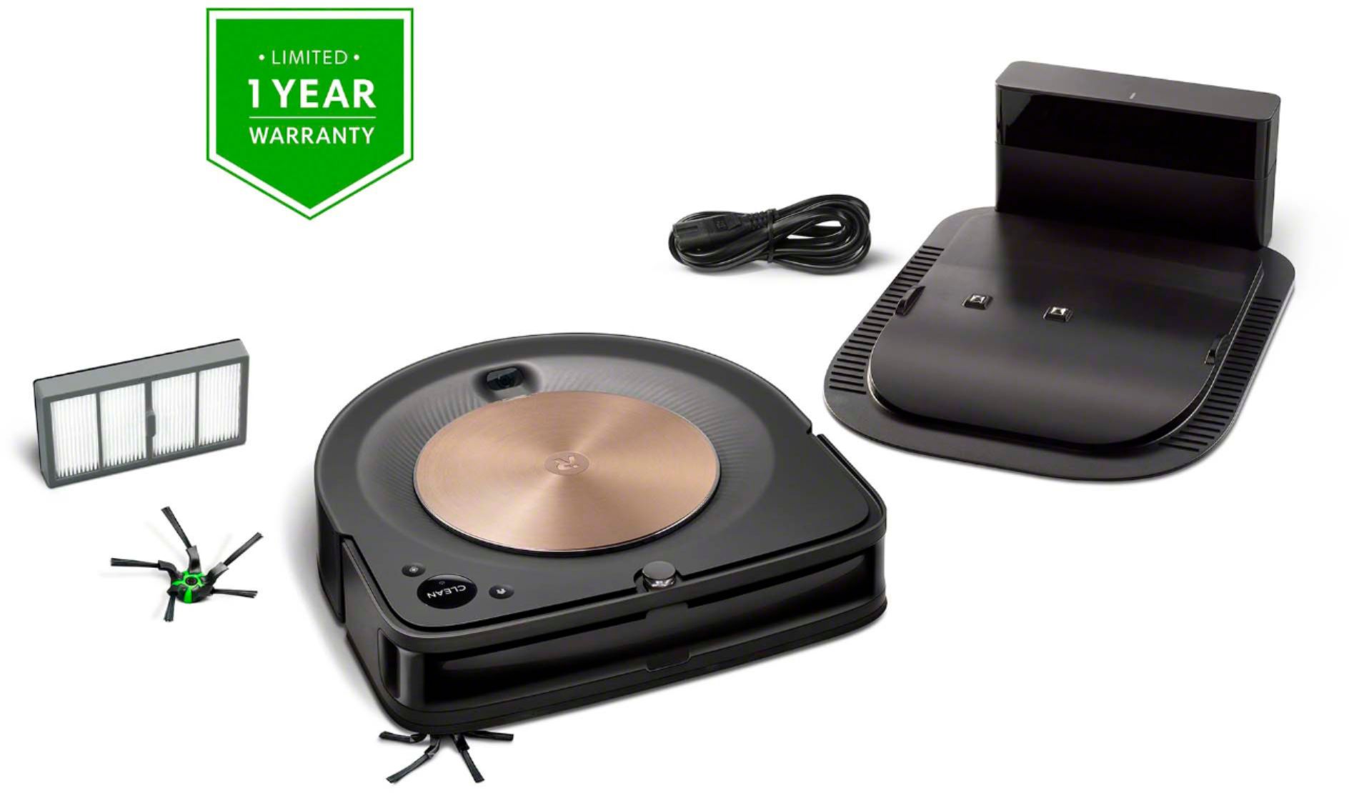 Best Buy: iRobot Roomba s9 Wi-Fi Connected Robot Vacuum Java Black 