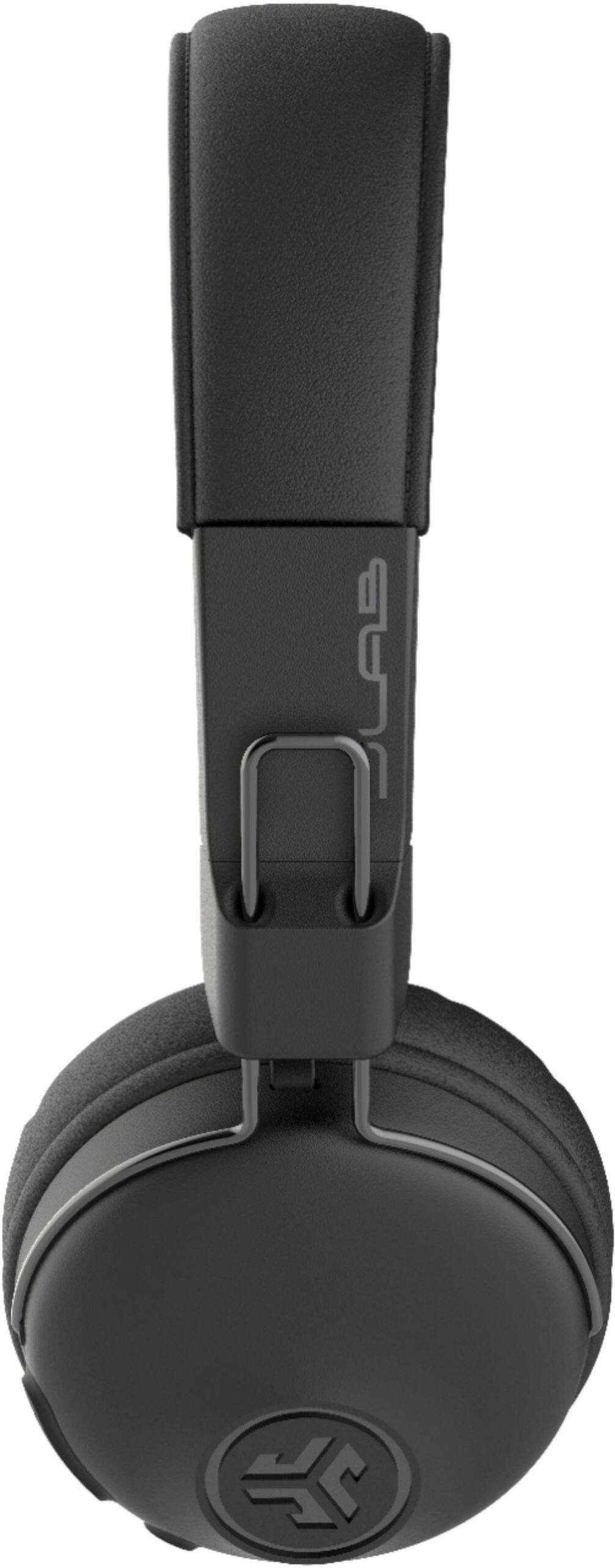 JLab Studio Wireless On Ear Headphones Black HBASTUDIORBLK4 Best Buy