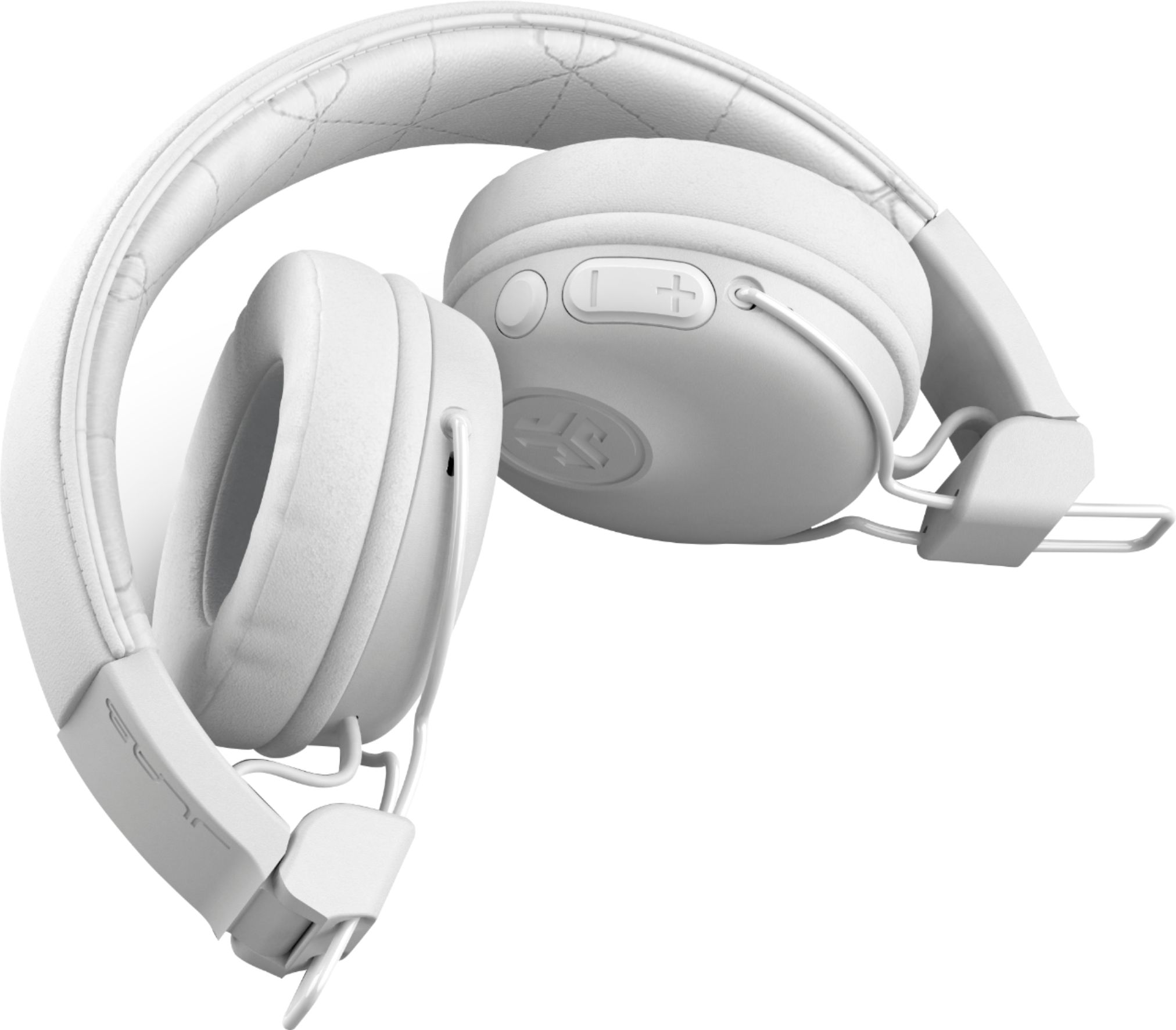 JLab Studio Wireless On-Ear Headphones White HBASTUDIORWHT4 - Best Buy