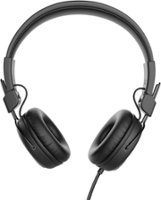 JLab - Studio Wired On-Ear Headphones - Black - Front_Zoom