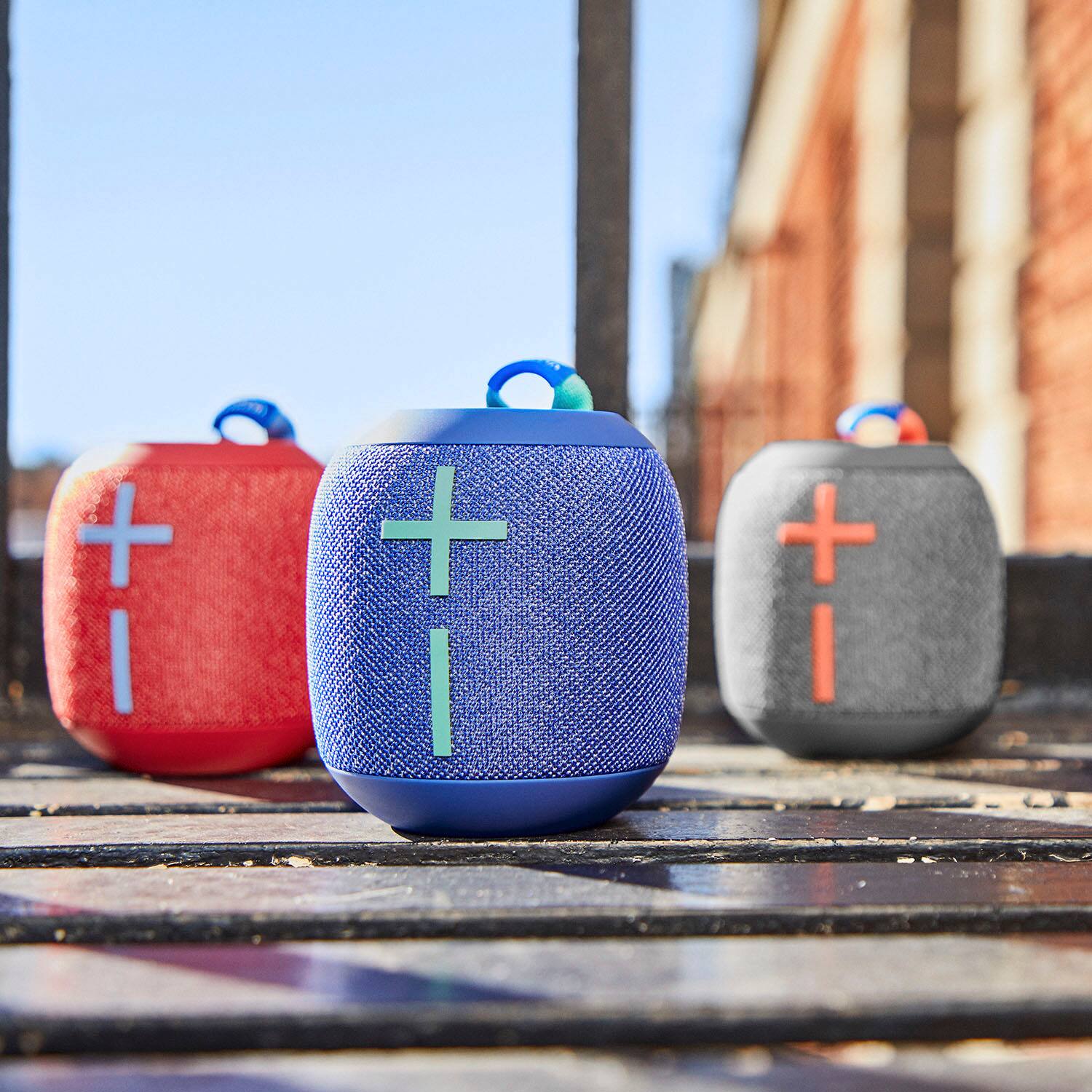 Alt View 17. Ultimate Ears - WONDERBOOM 2 Portable Wireless Bluetooth Speaker with Waterproof/Dustproof Design - Bermuda Blue.