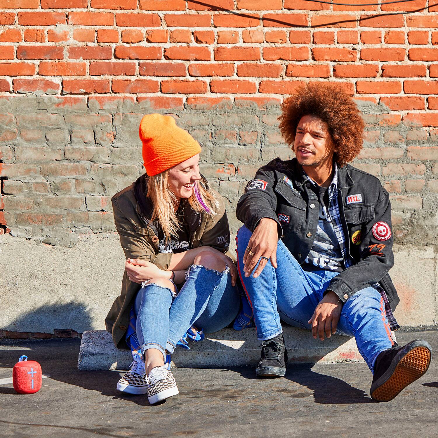 Alt View 11. Ultimate Ears - WONDERBOOM 2 Portable Wireless Bluetooth Speaker with Waterproof/Dustproof Design - Radical Red.