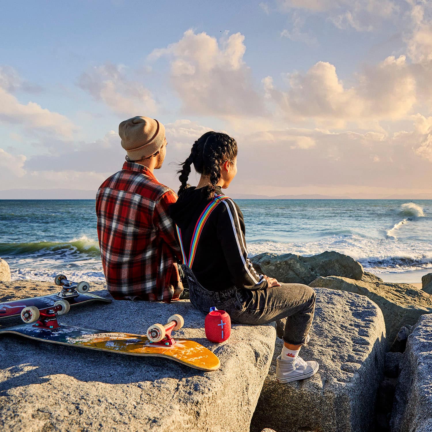 Alt View 14. Ultimate Ears - WONDERBOOM 2 Portable Wireless Bluetooth Speaker with Waterproof/Dustproof Design - Radical Red.