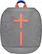 Front. Ultimate Ears - WONDERBOOM 2 Portable Wireless Bluetooth Speaker with Waterproof/Dustproof Design - Crushed Ice Gray.