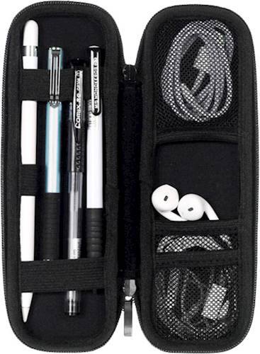Alt View 13. SaharaCase - SaharaBasics Holder Case for Apple Pencil, Microsoft Surface Pen, and Samsung Stylus Pen - Black.