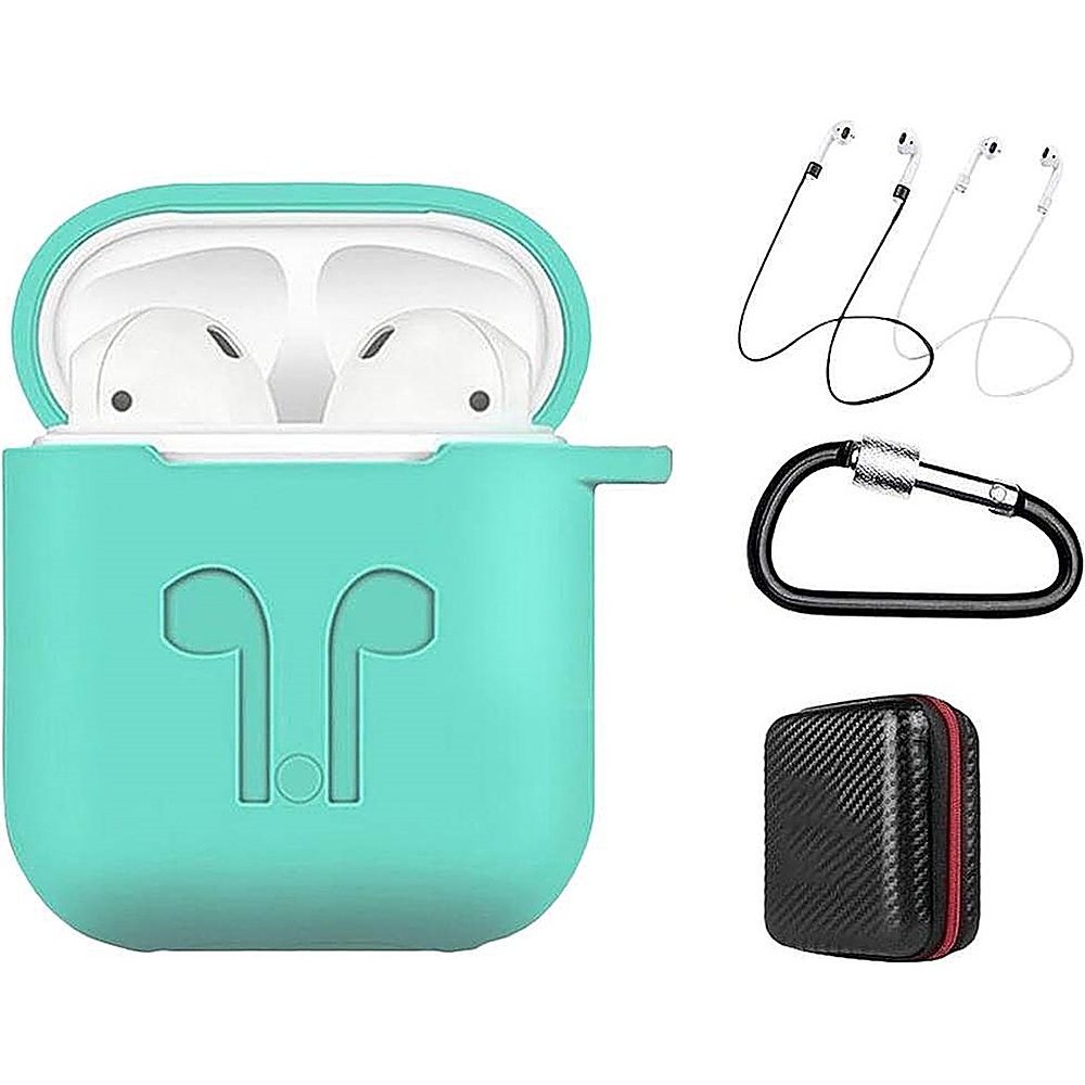 SaharaCase - Case for Apple AirPods (1st Generation and 2nd Generation) - Oasis Teal