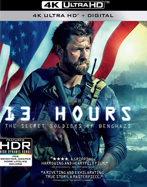 13 Hours: The Secret Soldiers of Benghazi [Includes Digital Copy] [4K Ultra HD Blu-ray/Blu-ray] [2016] was $22.99 now $17.99 (22.0% off)