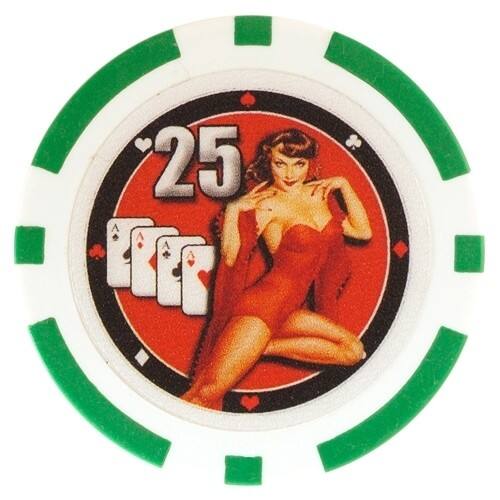 Front Standard. Sunnywood - Poker Chip Set.