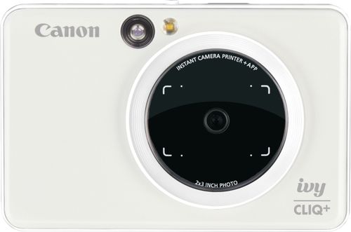 Canon - IVY Cliq+ Instant Film Camera - Pearl White was $159.99 now $89.99 (44.0% off)