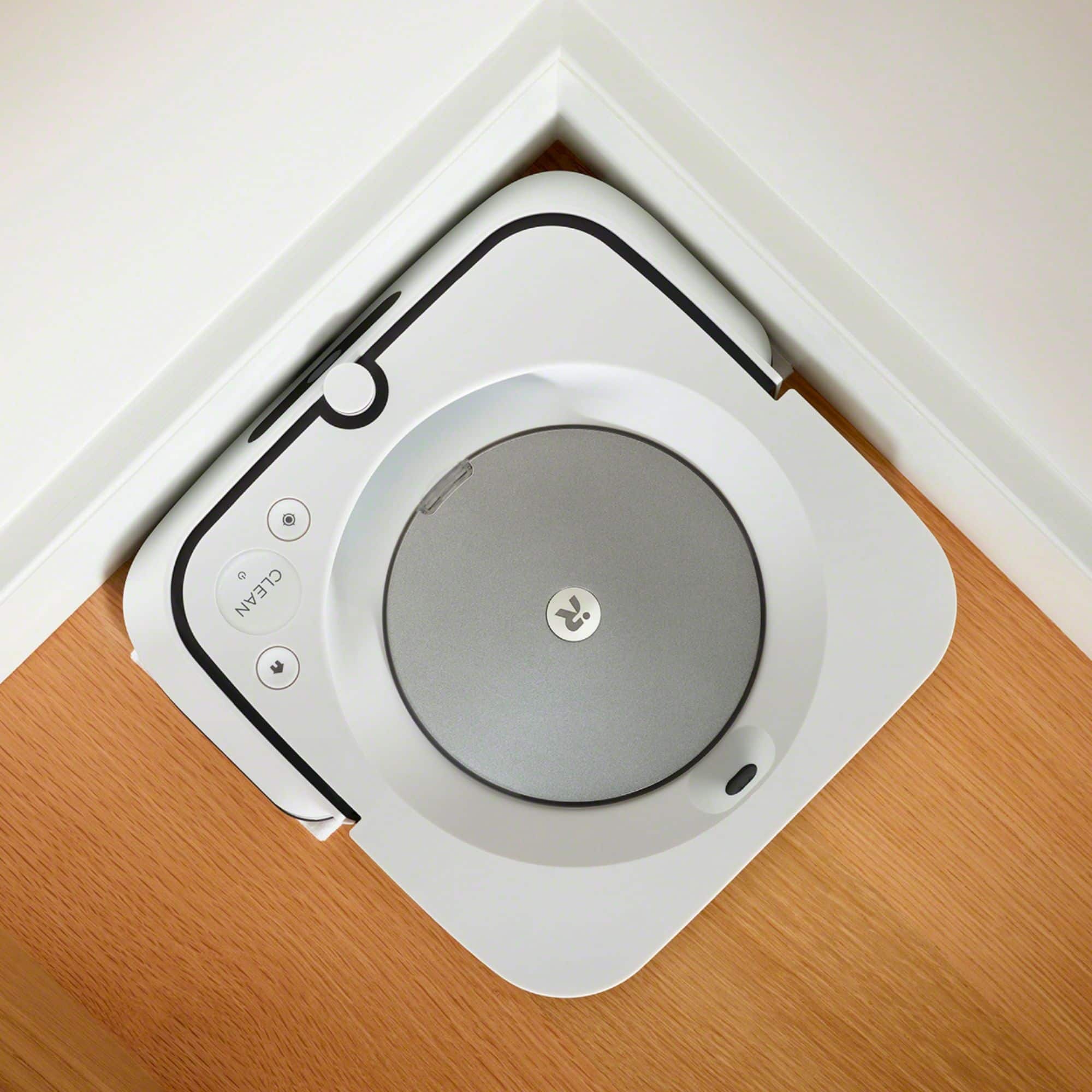Alt View 17. iRobot - Braava jet m6 Wi-Fi Connected Robot Mop - White.