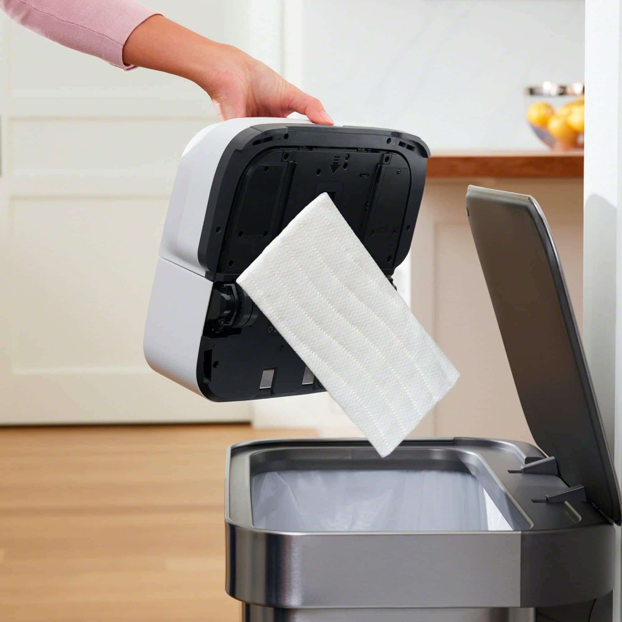 Alt View 20. iRobot - Braava jet m6 Wi-Fi Connected Robot Mop - White.