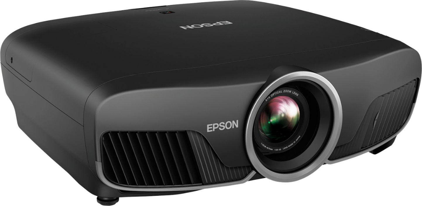 Angle View: Epson - Pro Cinema 6050UB 4K 3LCD Projector with High Dynamic Range - Black