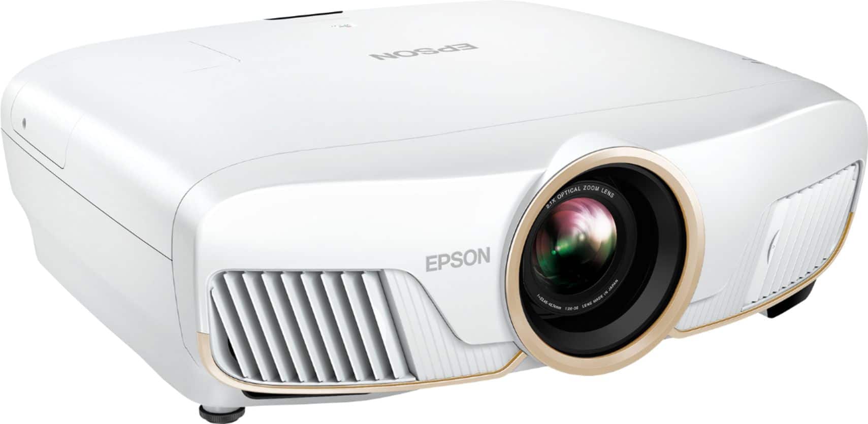 Angle. Epson - Home Cinema 5050UB 4K PRO-UHD 3-Chip HDR Projector - White.