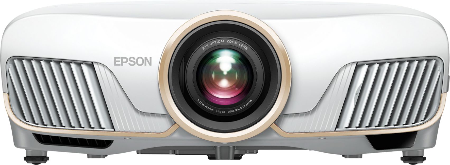 Epson Home Cinema 5050UB 4K PRO-UHD 3-Chip HDR Projector, 2600 lumens, UltraBlack, HDMI, Lens, Movies, Gaming White EPSON 5050UB PROJ V11H930020 - Best