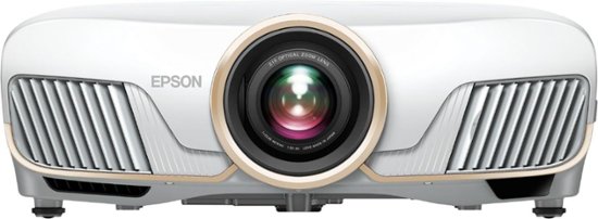 Front Zoom. Epson - Home Cinema 5050UB 4K PRO-UHD 3-Chip HDR Projector, 2600 lumens, UltraBlack, HDMI, Motorized Lens, Movies, Gaming - White.