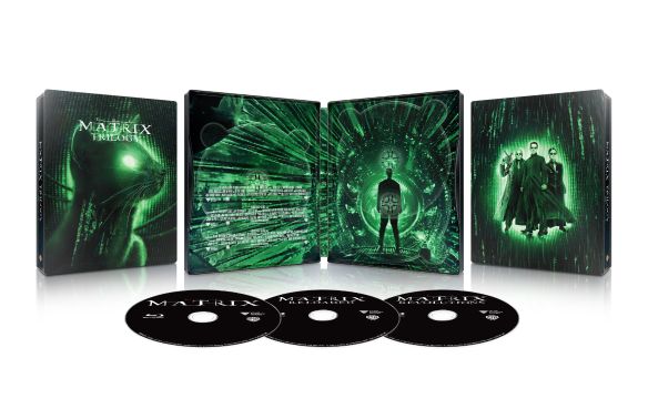  The Matrix Trilogy [SteelBook] [Includes Digital Copy] [4K Ultra HD Blu-ray] [Only @ Best Buy]