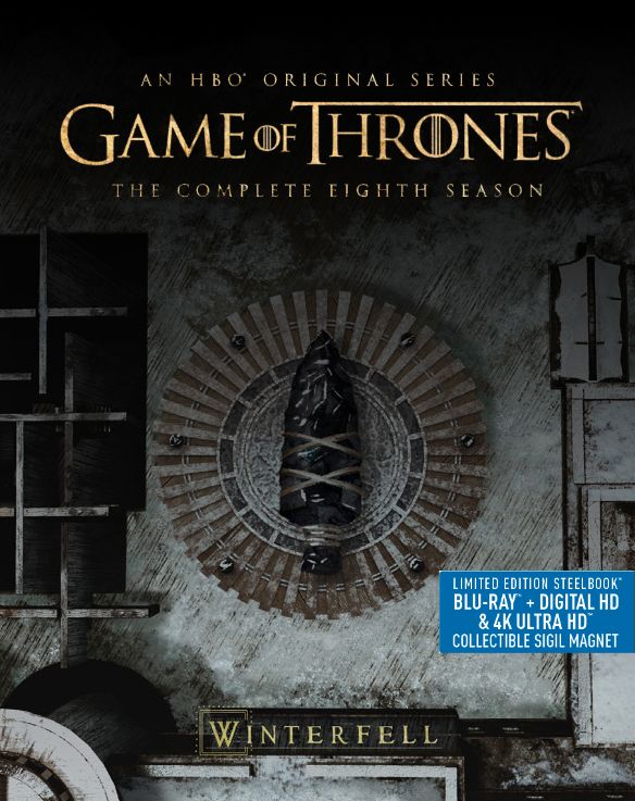 Game of Thrones: Season 8 [SteelBook] [4K Ultra HD Blu-ray/Blu-ray] was $54.99 now $29.99 (45.0% off)