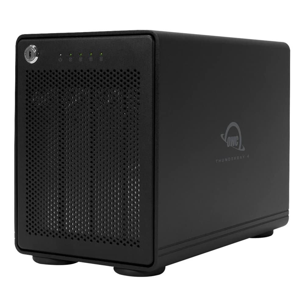 Best Buy: OWC ThunderBay 48TB 4-Bay External Thunderbolt Storage Black ...