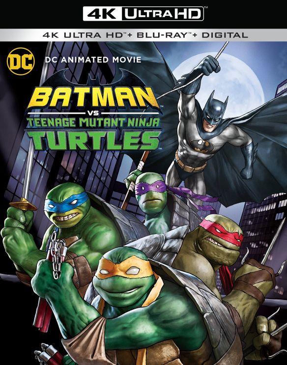 

Batman vs. Teenage Mutant Ninja Turtles [Includes Digital Copy] [4K Ultra HD Blu-ray/Blu-ray] [2019]