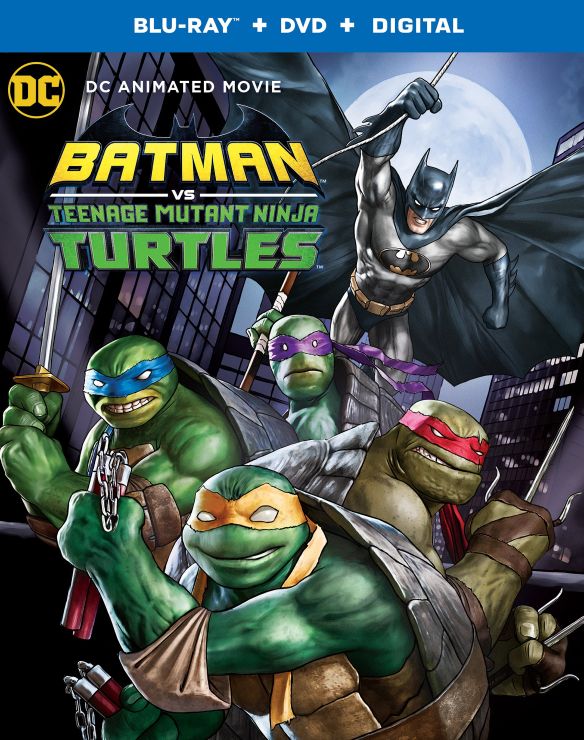 Batman vs. Teenage Mutant Ninja Turtles [Includes Digital Copy] [Blu-ray/DVD] [2 Discs] [2019]