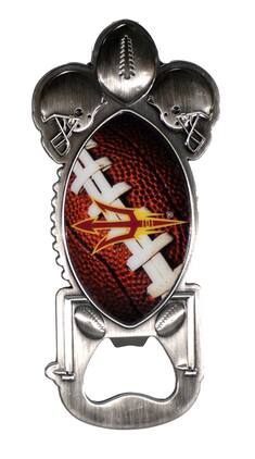 Rico Industries - Arizona State Sun Devils Magnetic Beer Bottle Opener - twist-off/pry-off, soda pop bottle opener - Multi