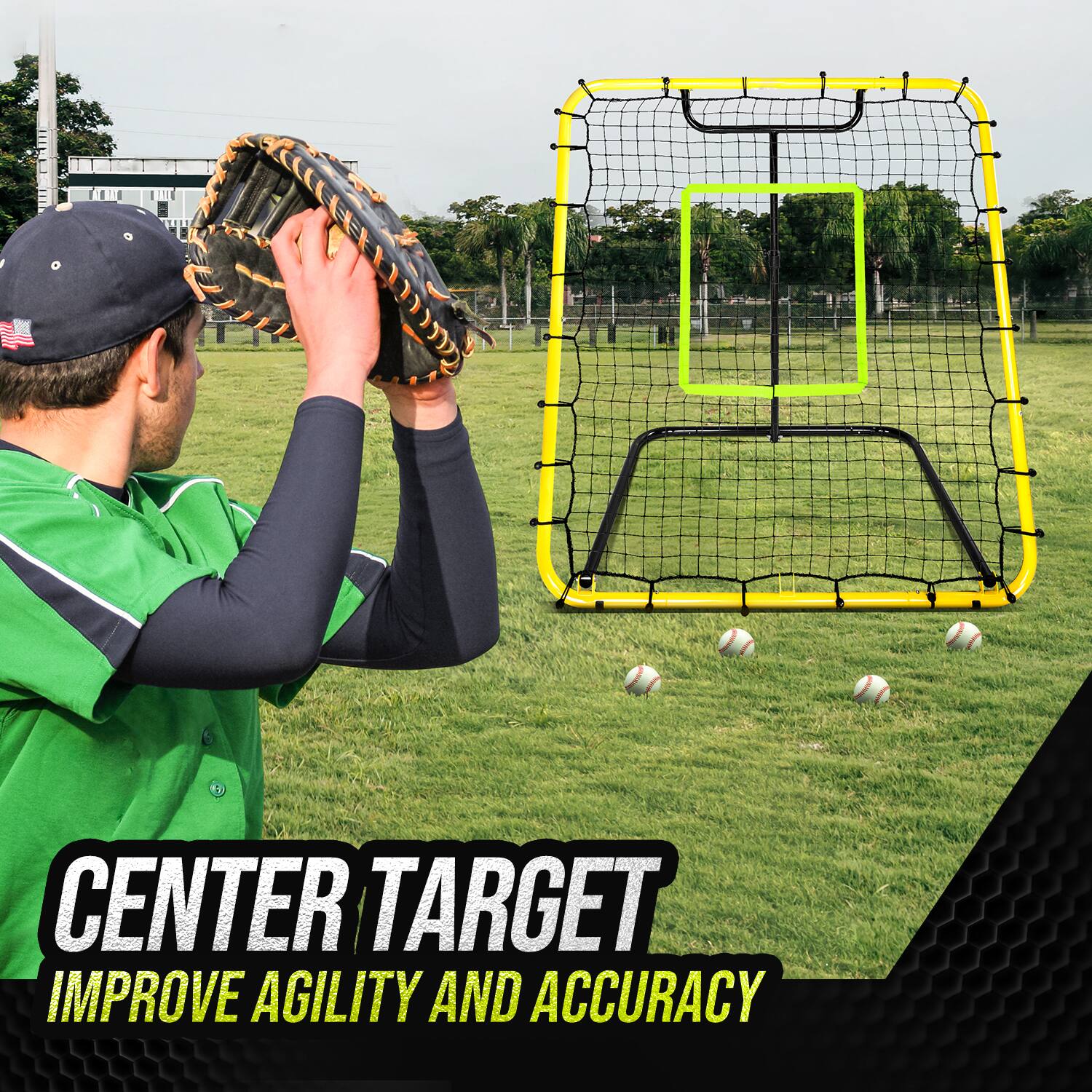 CENTER TARGET  
IMPROVE AGILITY AND ACCURACY