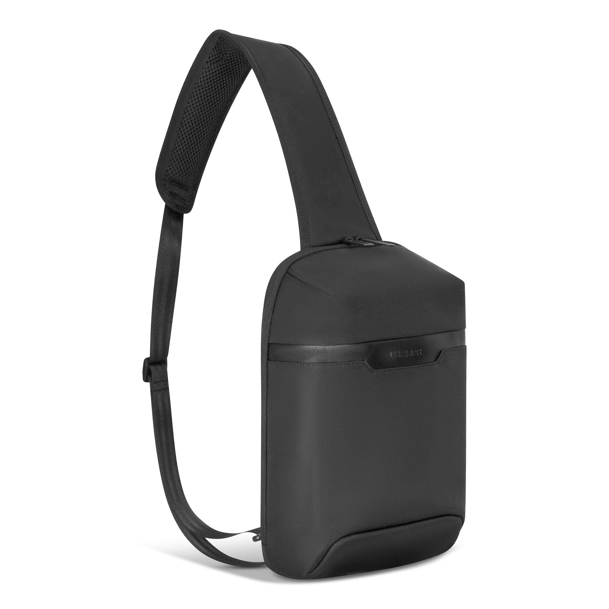 Angle. Champs - Onyx Collection - Sling Bag - Black.