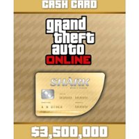 Grand Theft Auto Online $3,500,000 Whale Shark Cash Card - Windows [Digital] - Front_Zoom