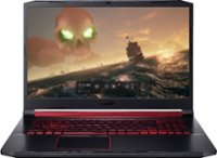 Front Zoom. Acer - Nitro 5 17.3" Gaming Laptop - Intel Core i5 - 8GB Memory - NVIDIA GeForce GTX 1650 - 512GB Solid State Drive - Black.