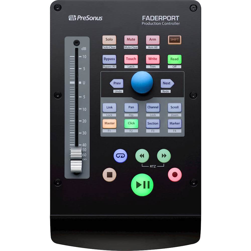 Alt View 11. PreSonus - FaderPort USB Production Controller - Black/Blue.