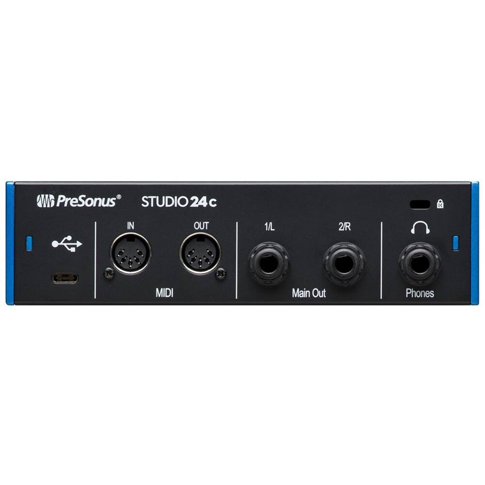 Alt View 11. PreSonus - USB Audio Interface - Black/Blue.