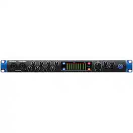 PreSonus - USB Audio Interface - Black/Blue