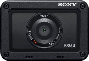 Sony - RX0 II 15.3-Megapixel Digital Camera - Black - Front_Zoom