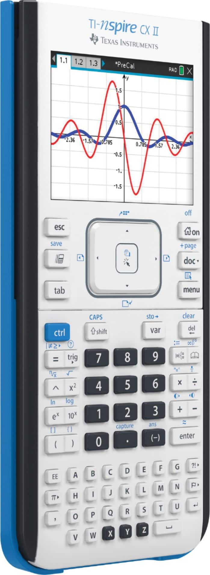 Alt View 11. Texas Instruments - TI-Nspire CX II Handheld Graphing Calculator.