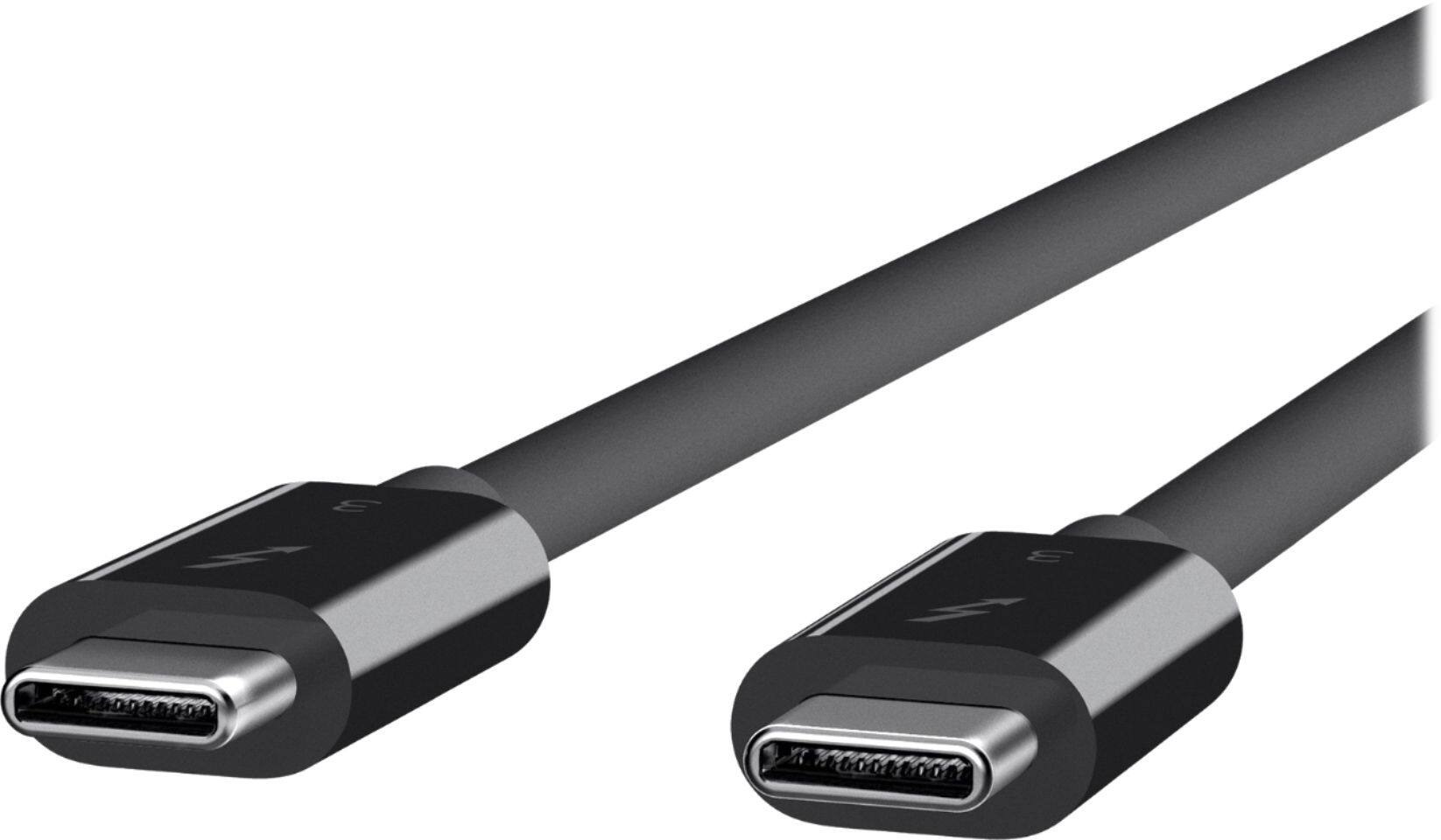 Alt View 12. Belkin - 2.6' Thunderbolt Cable - Black.