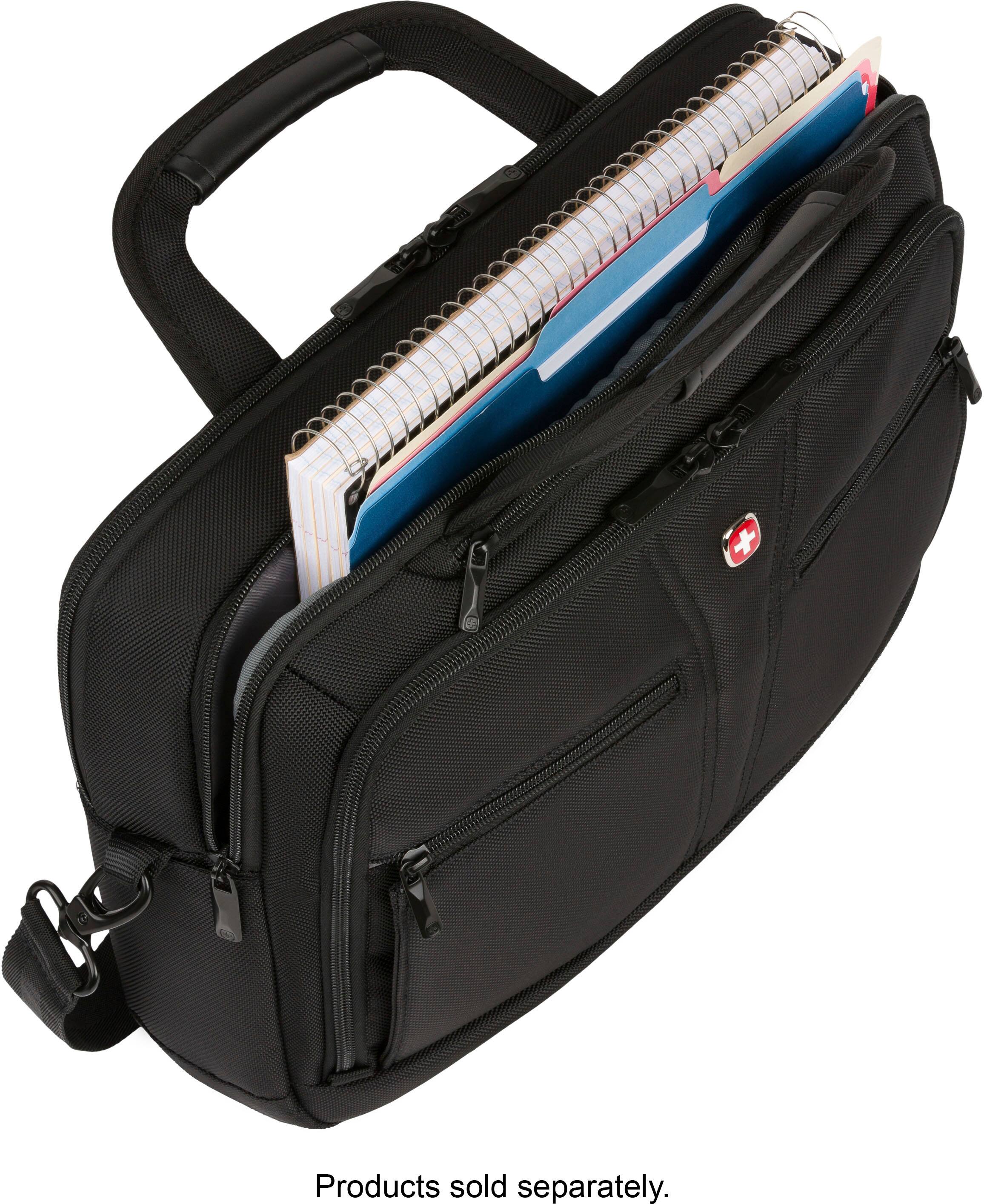 Alt View 19. SwissGear - BC Case for 16" Laptop - Black.