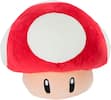 Front. TOMY - Club Mocchi Mocchi - 15-inch Mario Kart Red Mushroom Mega Plush - Red/White/Black.