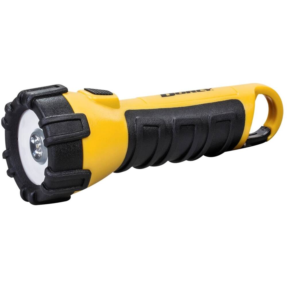 Left. Dorcy - Pro Series 200 Lumen LED Flashlight - Yellow.