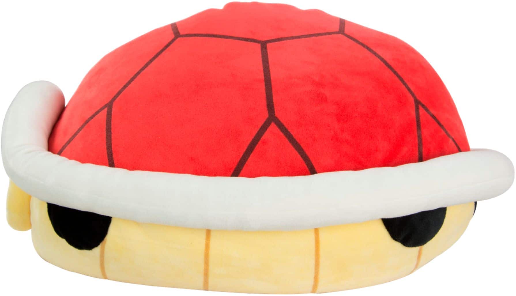 Front. Club Mocchi Mocchi - Red Shell Mega Plush - Red/Black/White.