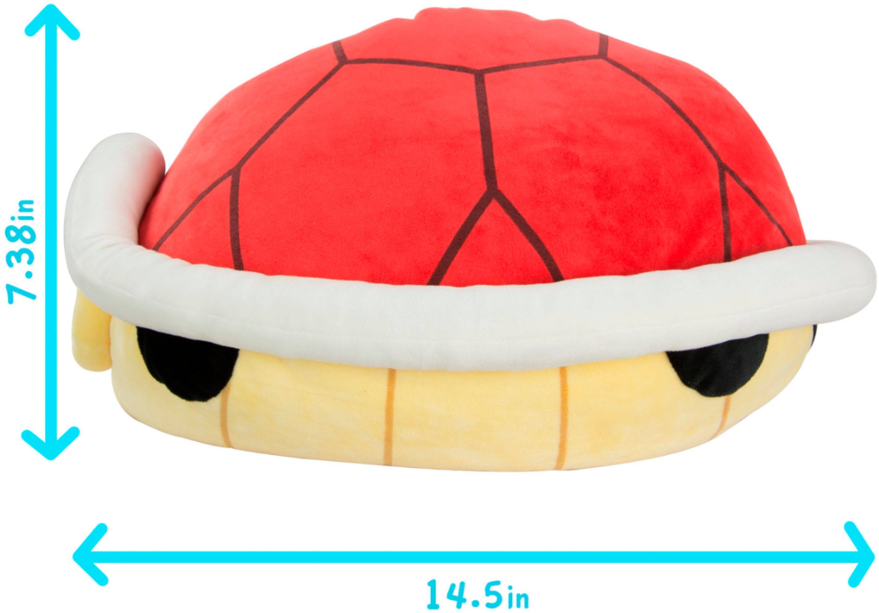 Alt View 11. Club Mocchi Mocchi - Red Shell Mega Plush - Red/Black/White.