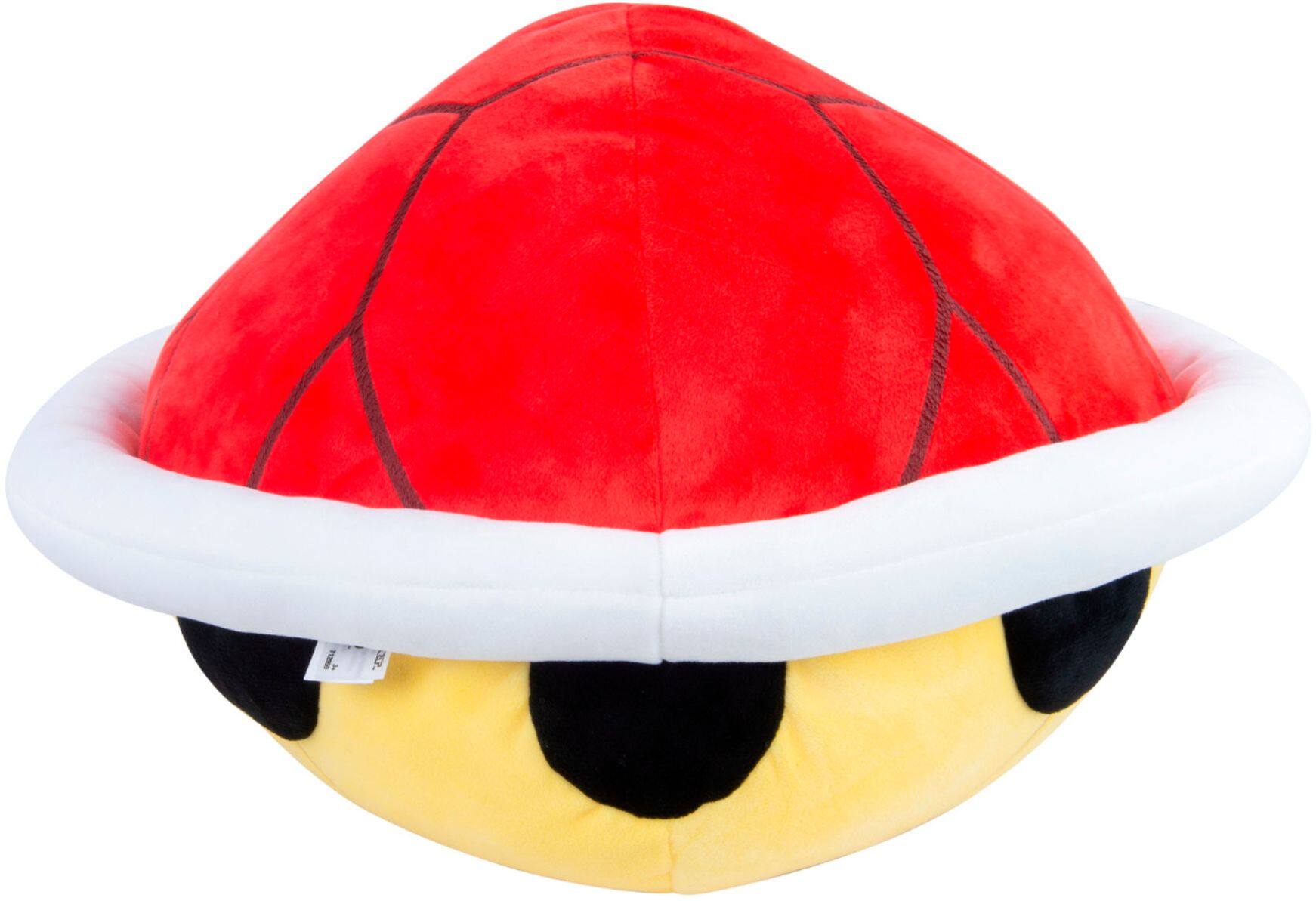 Alt View 12. Club Mocchi Mocchi - Red Shell Mega Plush - Red/Black/White.