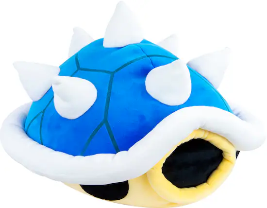Alt View 13. TOMY - Club Mocchi Mocchi - 15-inch Mario Kart Blue Spiny Shell Mega Plush.