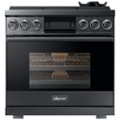 Dacor - Contemporary 5.4 Cu. Ft. Self-Cleaning Freestanding Gas Convection Range with 6 burners, Liquid Propane Convertible - Stainless Steel