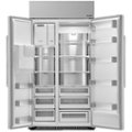 Alt View Zoom 12. Dacor - Professional 24 Cu. Ft. Side-by-Side Built-In Refrigerator - Stainless steel.